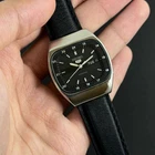 SEIKO 5 AUTOMATIC Vintage Watch 6309-521A Black Dial TV Case Japan 1980, Clean