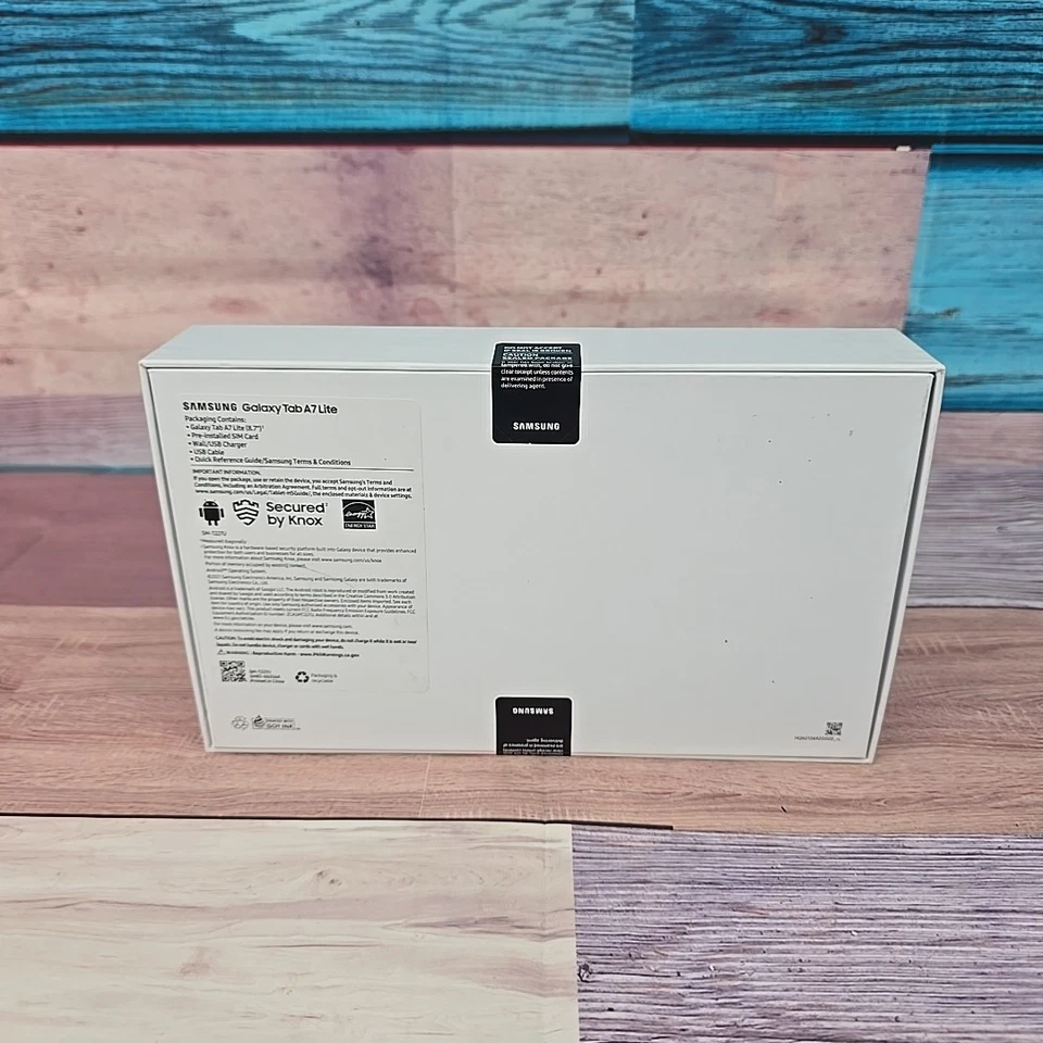 Samsung Galaxy Tab A7 Lite SM-T227 32 GB, Wi-Fi + 4G, 8.7 in Gray Verizon Wifi - Image 3 of 4