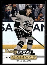 2019-20 Upper Deck UD Canvas Kale Clague Los Angeles Kings #C212