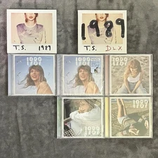 Taylor Swift 1989 CD Collection - Deluxe, Polaroids, Rose, Sunset, Aquamarine