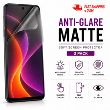 Anti-Glare Matte Soft Screen Protector Motorola Moto G Power Stylus Play 5G 3PK