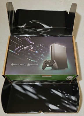 Microsoft Xbox One X Taco Bell Eclipse Limited Edition Promo - Brand New Sealed