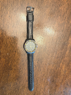 adec quartz water resistant wrist watch