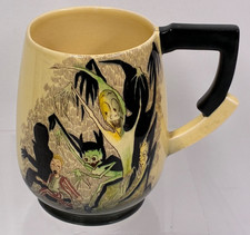 VINTAGE CARLTON WARE ART DECO MUG TANKARD A DEVON LITTANY GHOSTIES GHOULIES