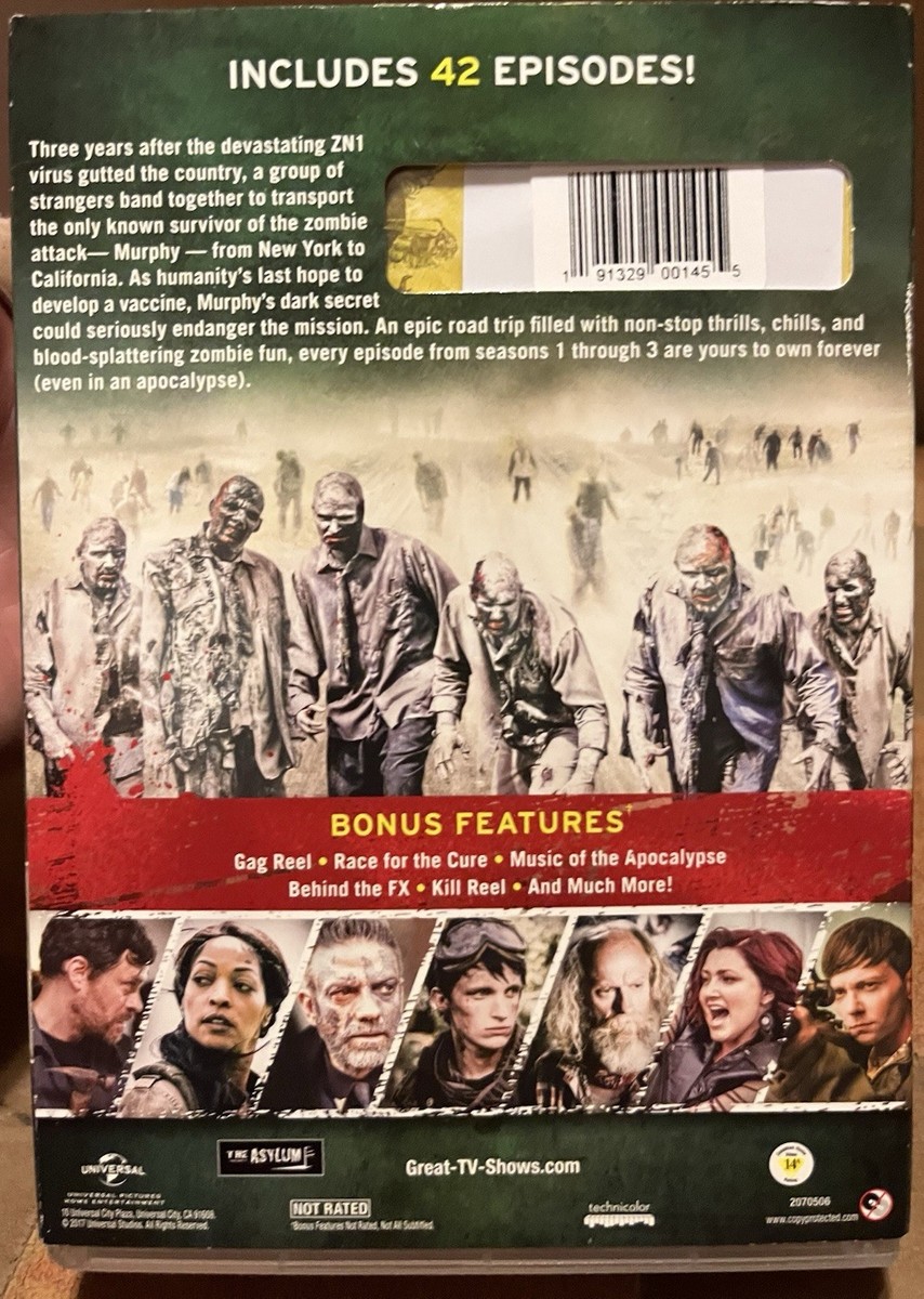 Z Nation: Season 1-3 Collection (DVD) for sale online | eBay