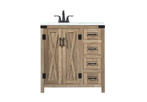 Elegant Lighting VF90232 Grant 32" - Wood