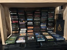 Atari 2600 Game Cartridges New Discounts Prices. 130 Titles.