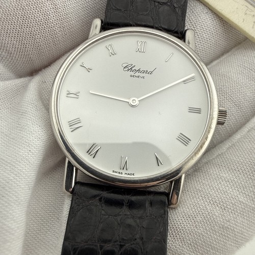 Chopard Watch Classique 18k 750 Solid White Gold 16/3154 Men’s...