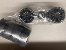 USA SELLER - Tamiya Touring Car Subaru WRX Wheels (x4) and Tires (x4)