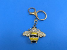 Wrapables Crystal Bumblebee Bling Rhinestone Sparkly Keychain