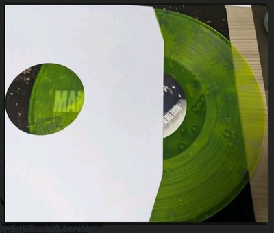 Make Them Suffer X/300 Clear with Cloudy Neon Yellow Vinyl