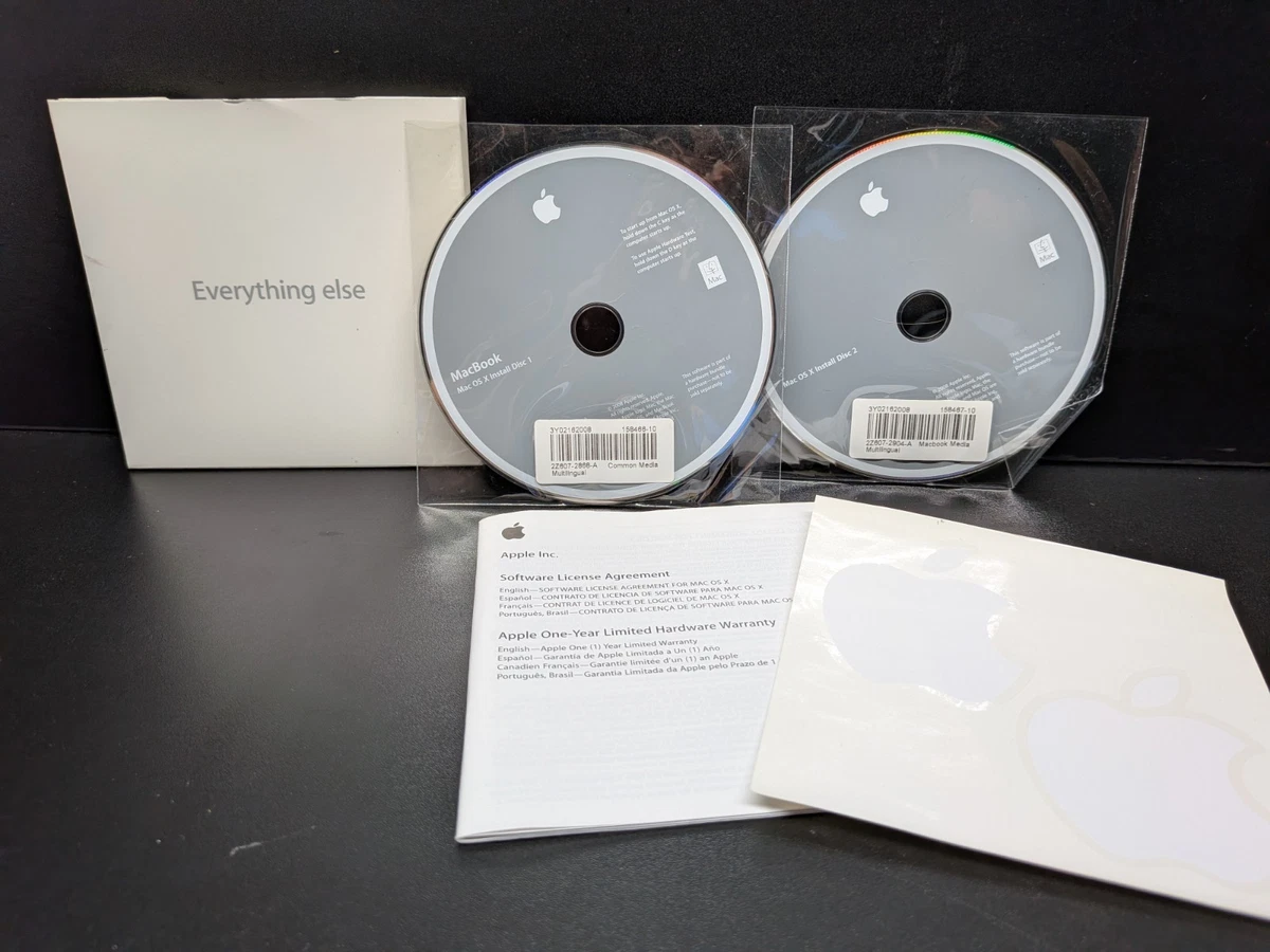 Macbook Install Disk for sale | eBay