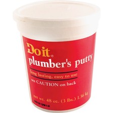Do it 3 Lb. Plumber's Putty 43057 SIM Supply, Inc. 43057 3 Lb. 009326400228