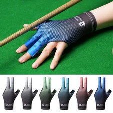Billiard Glove 3-Finger Snooker Pool Glove Adjustable Anti-Slip Left/Right Hand