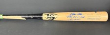 Ignacio Nacho Alvarez Braves Signed 2025 Game Used Cracked Bat Drake Baldwin