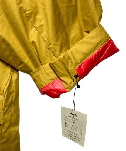 ZANTER Hanten Down Jacket Made in Japan Men's Size One Size Yellow image 4