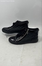G By Guess Mujer Ggorily Negro Acolchado Con Cordones Medio Top Tenis Zapatos Talla 7 M