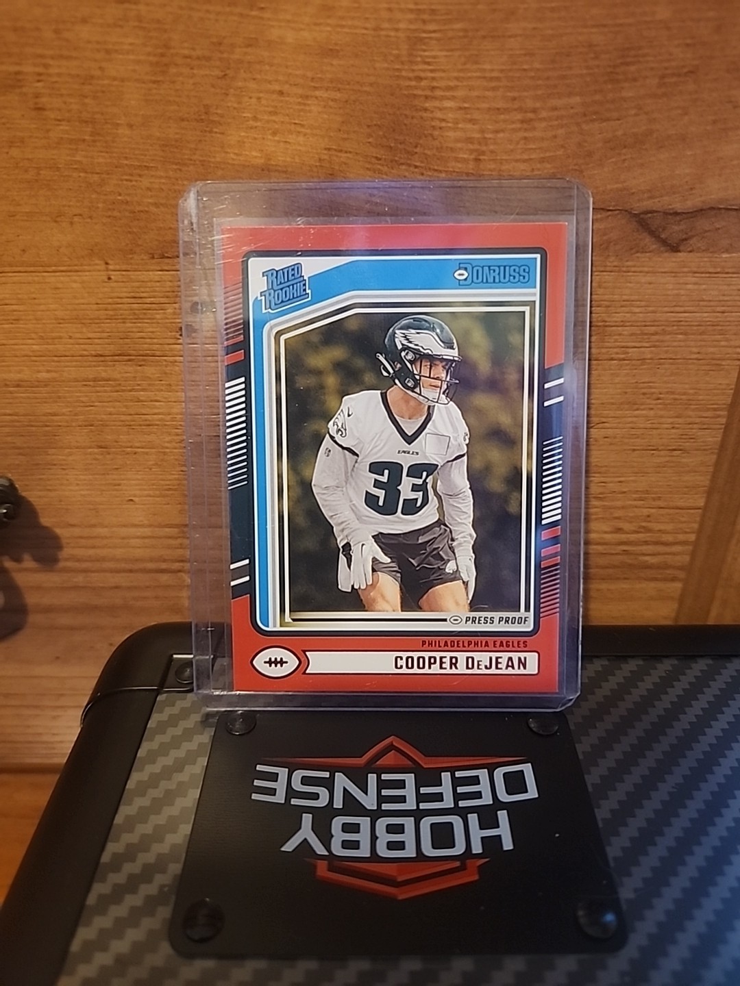 2024 Panini Donruss - Rated Rookie Cooper DeJean #305 Press Proof Red (RC)