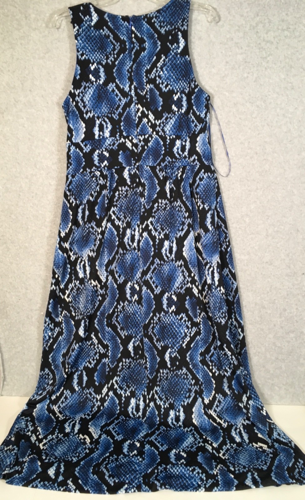 DR COLLECTION  Blue Python Print Sleeveless Women… - image 10