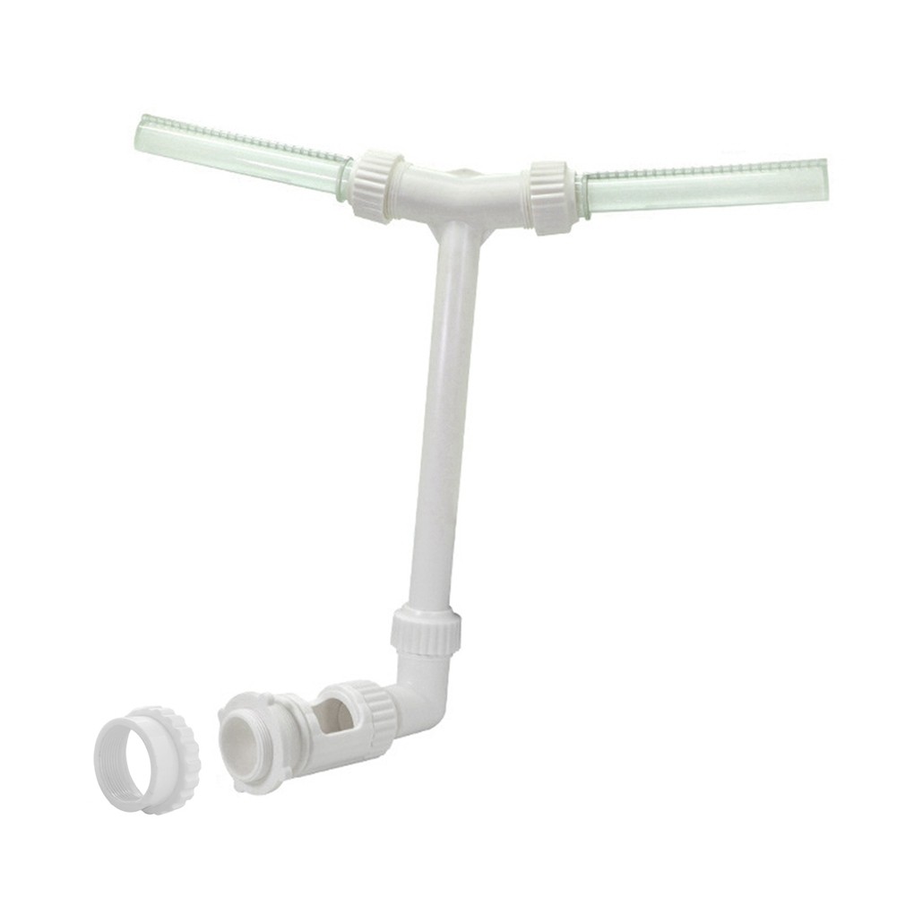 Fuente de Agua Doble para Piscina Ajustable Cascada Piscina4484