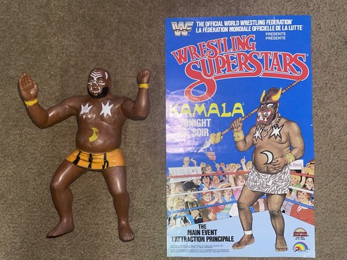 WWF LJN Wrestling Superstars Kamala Vintage Action...