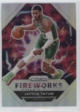 2020-21 Panini Prizm Fireworks Silver Prizm Jayson Tatum #27