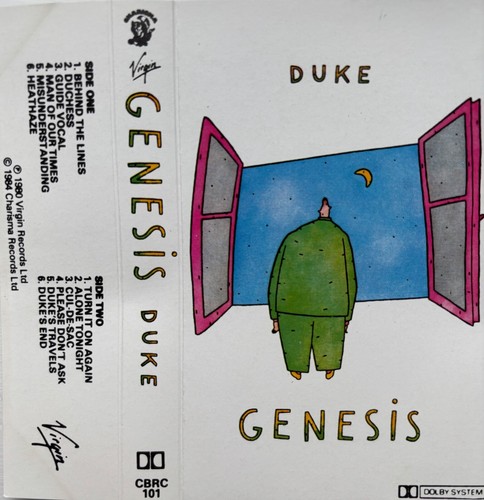 Genesis - 'Duke' - Cassette Tape