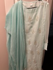 Eid Collection Pakistani kameez shalwar With Free Dupata 3pc Party Sz M