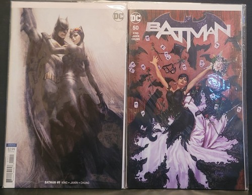 Lote de 6 libros de DC Comics - Batman #49 #50 #50 (var.) Catwoman #1 #1 (Var.) Batgirl 24 - Imagen 3 de 4