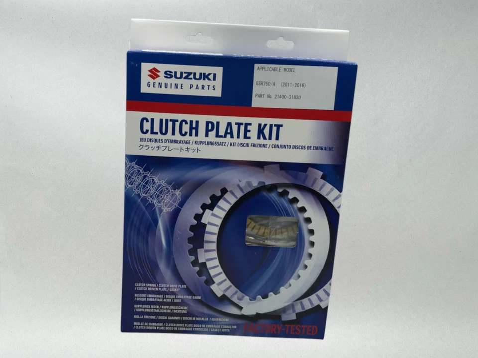 KIT PLACA EMBRAGUE SUZUKI ORIGINAL 2015-23 GSX-S GSXS 750 21400-31830 Foto 3 de 4