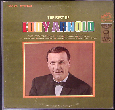 EDDY ARNOLD THE BEST EDDY ARNOLD RCA VICTOR RECORDS  VINYL LP 134-76W