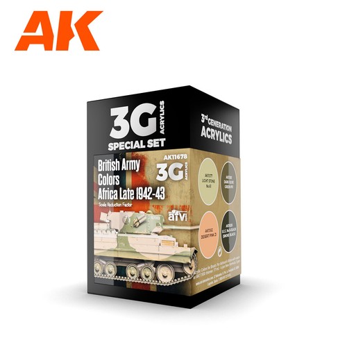 Juegos de pintura acrílica interactiva AK AFG 3g gama completa envío combinado de primera clase - Imagen 72 de 89