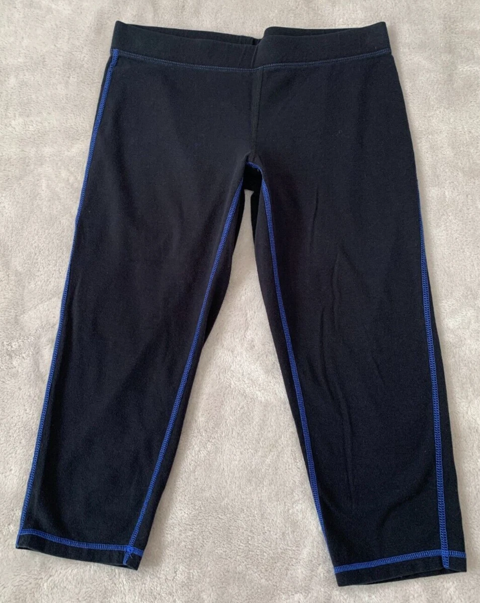 Tek Gear Cotton Spandex Yoga Pants Black Capris Size Small eBay