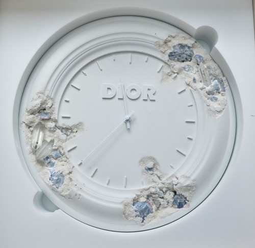 DIOR X DANIEL ARSHAM FUTURE RELIC Limited Edition Eroded Clock XX/100 NEW