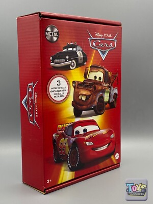 Disney cars 3点セット Disney Pixar Cars Die-Cast Vehicle 3-Pack NEW ARRIVAL Metal Series