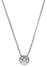 JOOP! Kette mit Anhänger mit Zirkonia (synth)