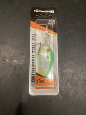 Bomber Fat Free Fingerling 8-10 Ft BD5 Suspends Citrus Shad