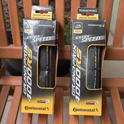 Continental Grand Prix 4000 RS 700x25C Tour de France Special Edition Tire 2pcs