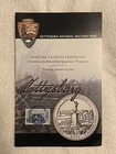 2011 Gettysburg National Park US Mint Quarter Official Launch Ceremony Program