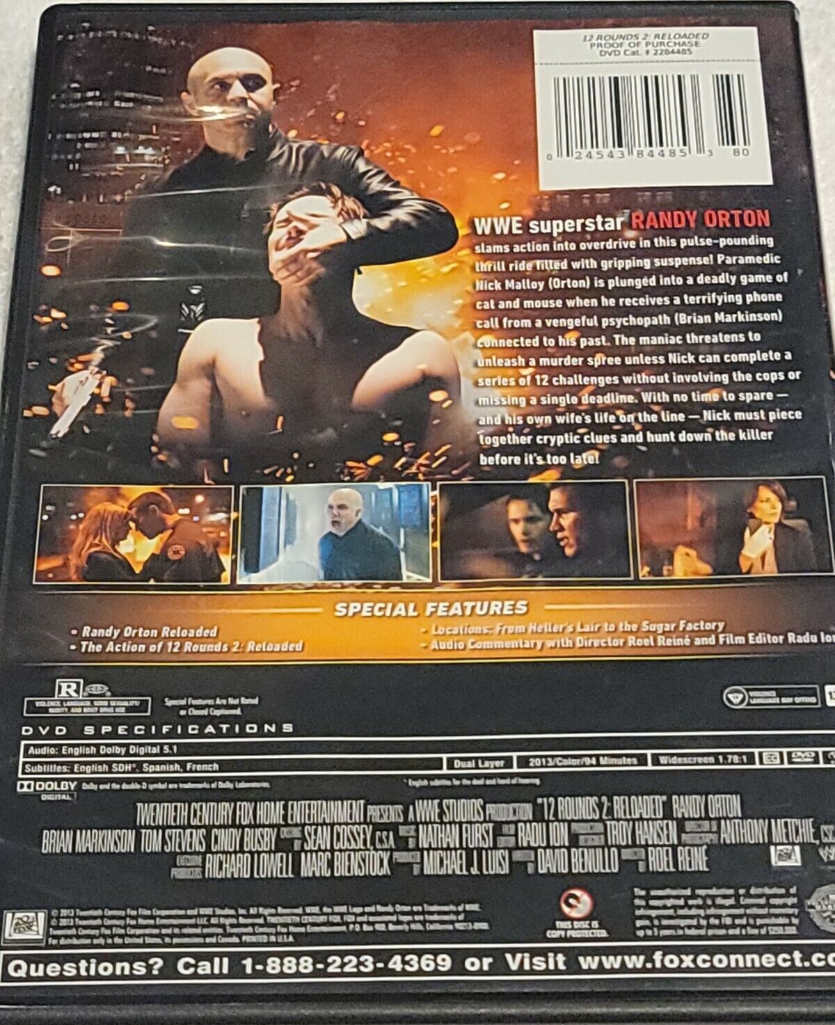  12 Rounds 2: Reloaded [DVD] : Movies & TV