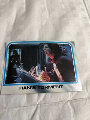 1980 Topps Star Wars Empire Strikes Back Series 2 Card #197 Han's Torment