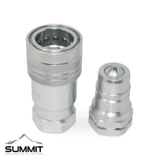 1” NPT ISO 5675 Ag Hydraulic Quick Connect Pioneer Style Coupler Set