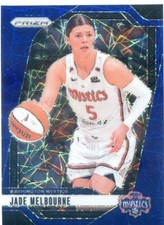 2024 Panini Prizm WNBA JADE MELBOURNE #68 BLUE VELOCITY PRIZM MYSTICS
