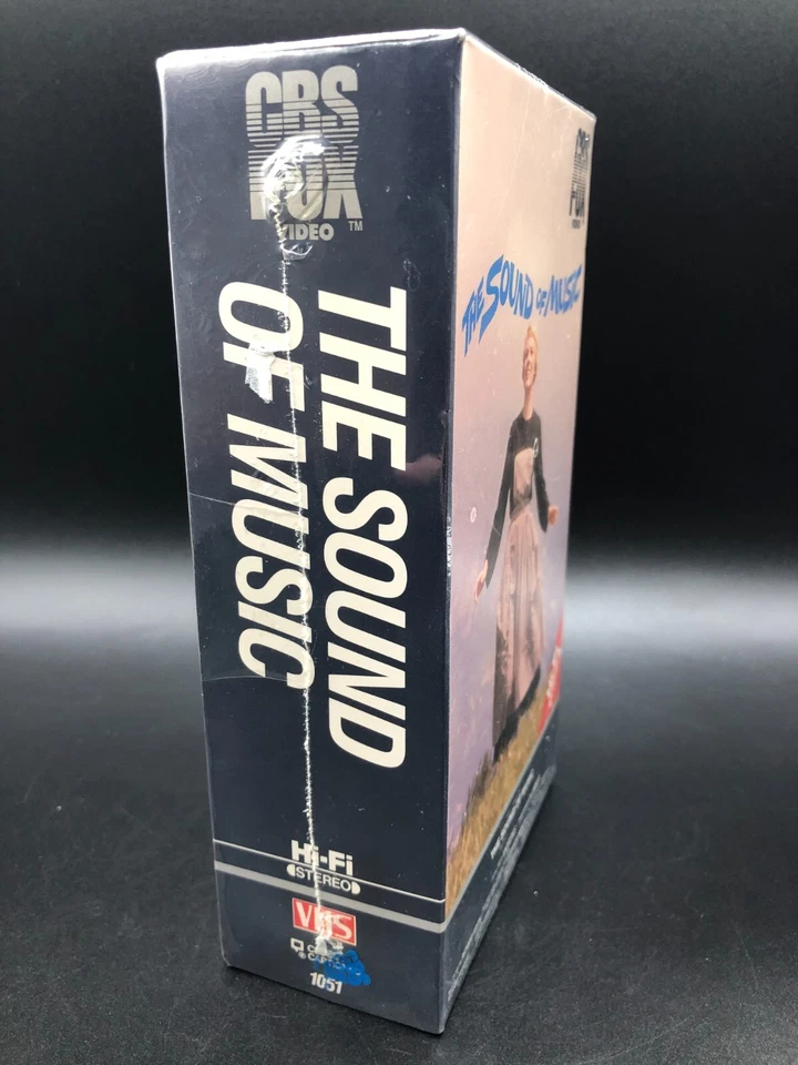 The Sound of Music VHS 1986 CBS Fox 2-Tape Set Factory Sealed Watermarks - Image 3 of 4