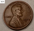 1922-D Lincoln Wheat Penny Cent - Very Fine+ (VF+) - Semi-Key Date! - #W721