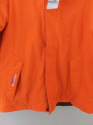 Scentblocker Insulated Drencher Jacket Size Large Rain Snow Blocker Orange  - Image 3 of 4