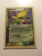 dark celebi 4/101 Holo ITALIANO carta pokemon leggendaria rarissima 