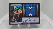 Franz Wagner 2021-22 Obsidian Rookie Jersey Auto Electric Etch PurpleRPA # 37/49