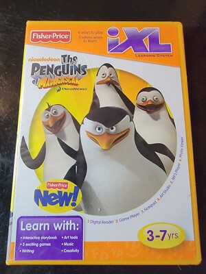 Fisher-Price iXL Software Penguins of Madagascar NEW | eBay