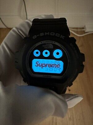 Supreme+x+The+North+Face+G-Shock+TNF+Water+Resistant+Watch+Black+